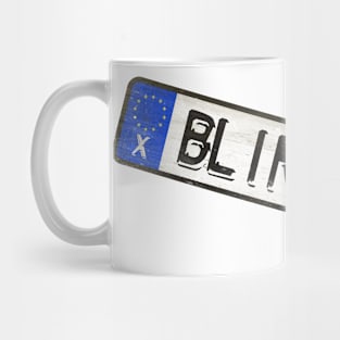 Blind Date - License Plate Mug